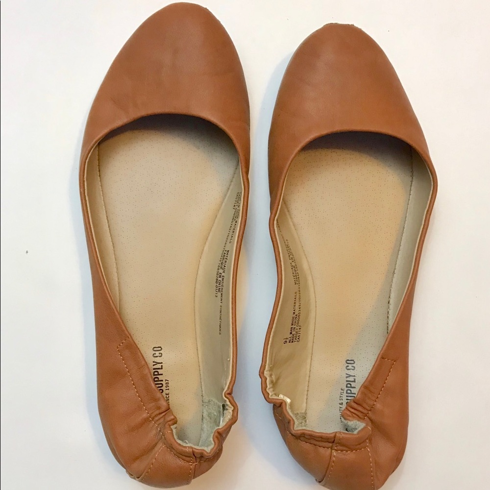 Mossimo Camel Brown Ballet Flat
